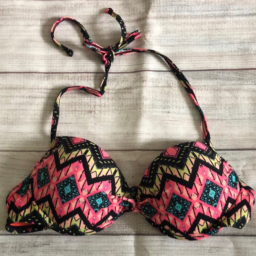 Bright xhilaration bikini top
